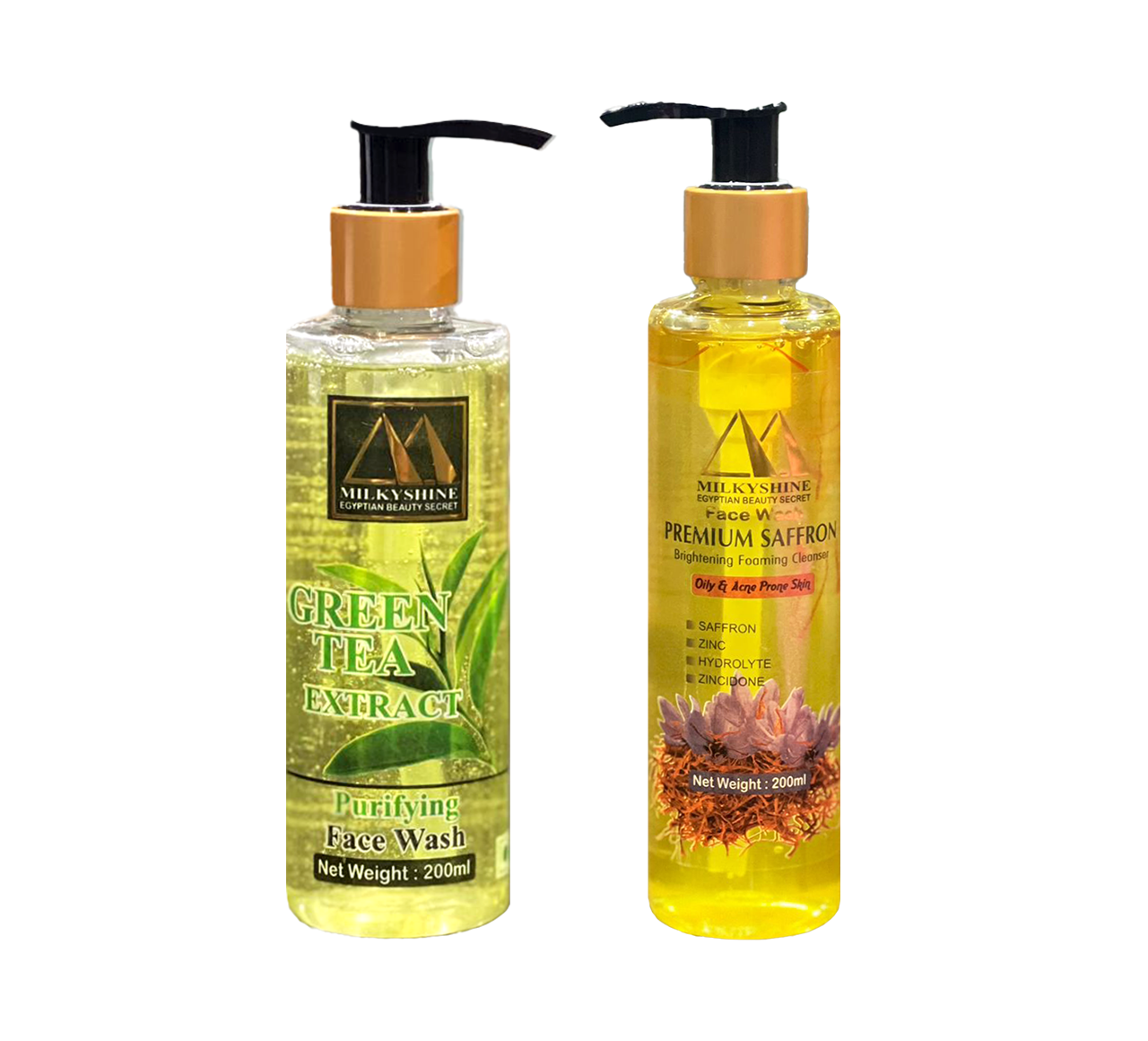 Milkyshine Saffron Face Wash Milkyshine Saffron Face Wash