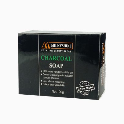 Milky Shine Charcoal Soap