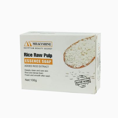 Milkyshine Rice Raw Pulp Essence Soap